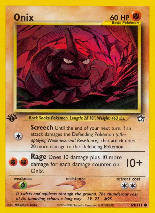 Onix, Neo Genesis Nº 69