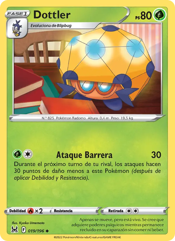 Dottler, Origen Perdido No. 019
