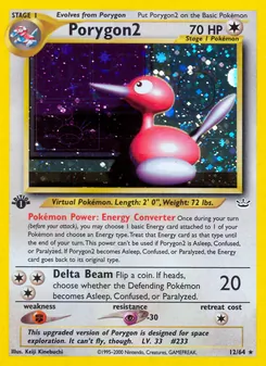 Porygon2, Neo Revelation Nº 12 Holo