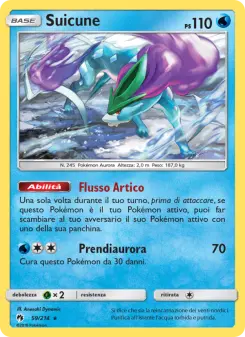 Suicune, Tuoni Perduti No. 59 Normal