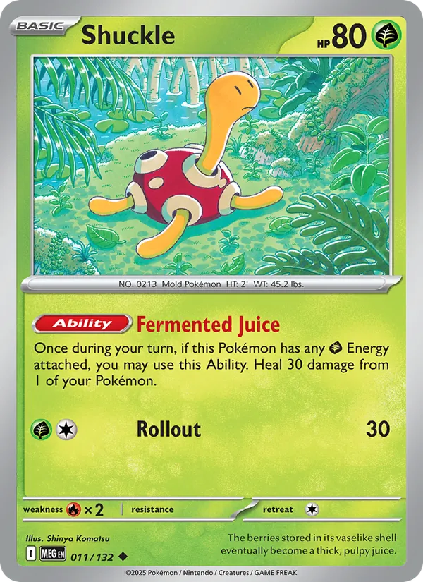 Shuckle, Mega Evolution No. 011