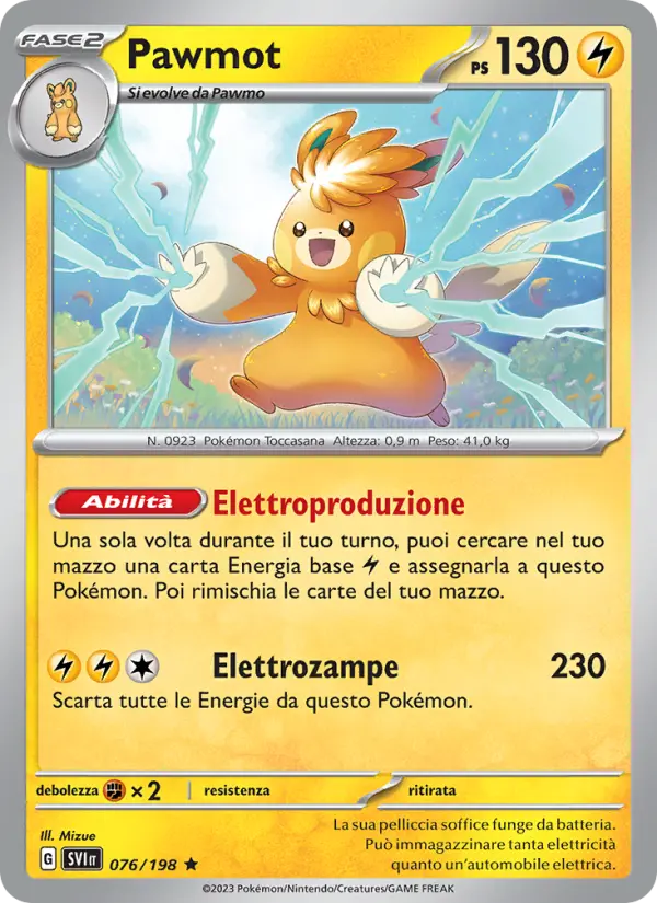 Pawmot, Scarlatto e Violetto No. 076