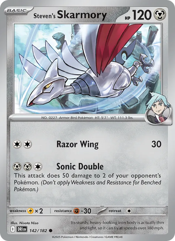 Steven's Skarmory, Destined Rivals Nº 142