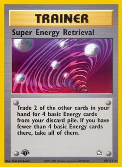 Super Energy Retrieval, Neo Genesis Nº 89 Normal