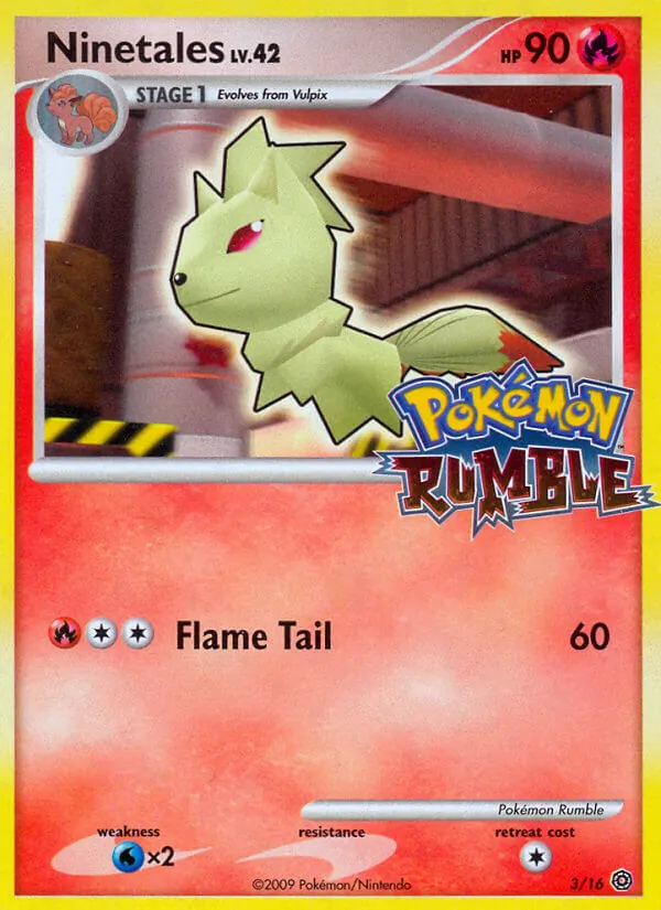 Ninetales, Pokémon Rumble No. 3