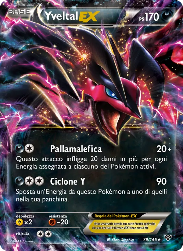 Yveltal EX, XY Nº 79