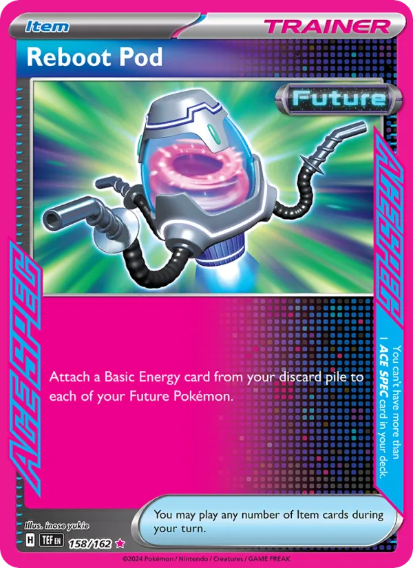 Reboot Pod, Temporal Forces No. 158