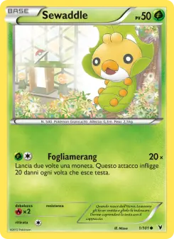Sewaddle, Vittorie Regali No. 1 Normal