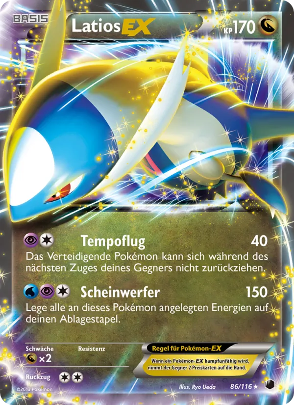 Latios-EX, Plasma-Frost Nº 86