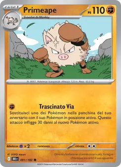 Primeape, Rivali Predestinati Nº 091 Normal