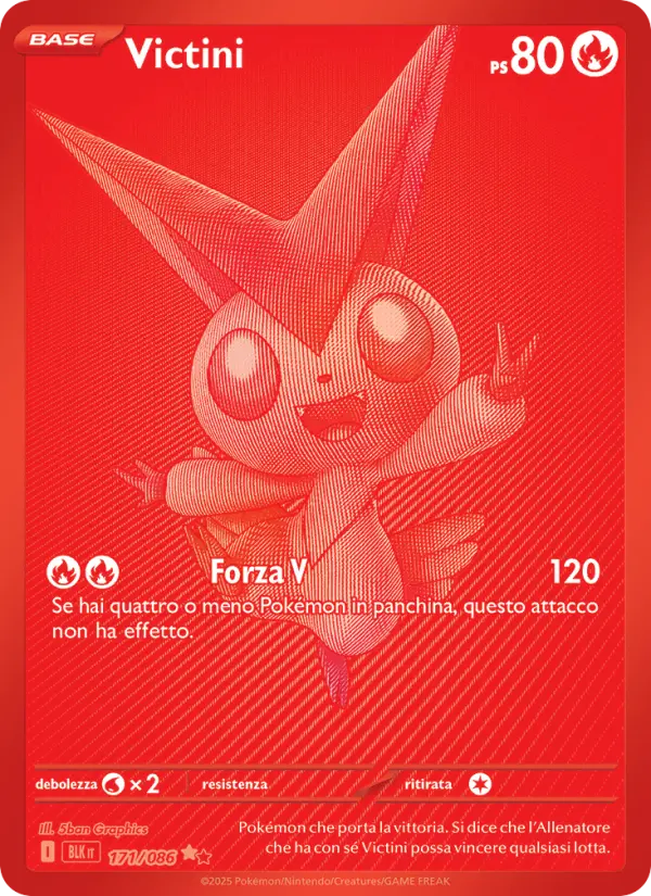 Victini, Luce Nera No. 171