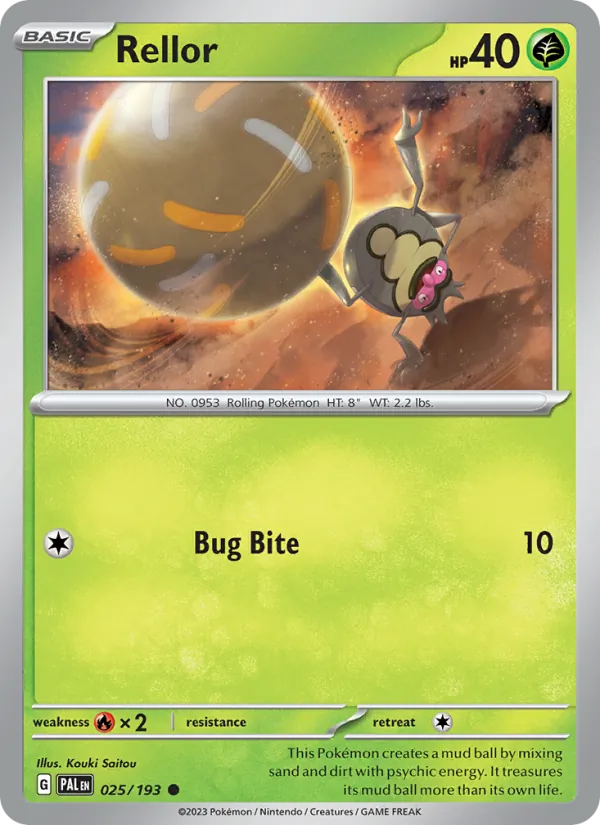 Rellor, Paldea Evolved No. 025