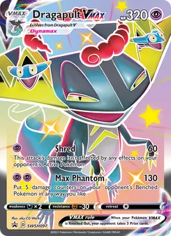 Dragapult VMAX, SWSH Black Star Promos No. SWSH097 Holo