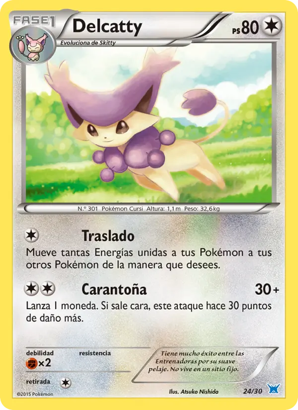 Delcatty, Kit de Entrenador XY (Latios) Nº 24