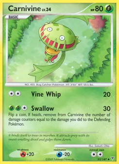 Carnivine, Supreme Victors No. 53 Holo