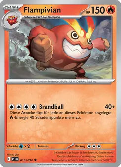 Flampivian, Fatale Flammen No. 016 Normal