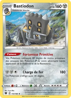 Bastiodon, Astres Radieux No. 110 Holo