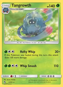 Tangrowth, Lost Thunder No. 2