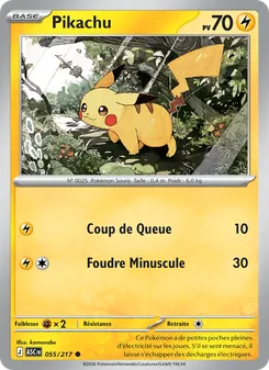 Pikachu, Héros Transcendants No. 055 Normal