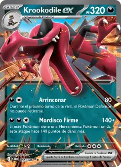 Krookodile ex, Caos Creciente No. 055 Holo