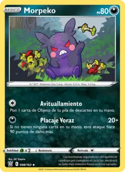 Morpeko, Estilos de Combate Nº 98 Normal