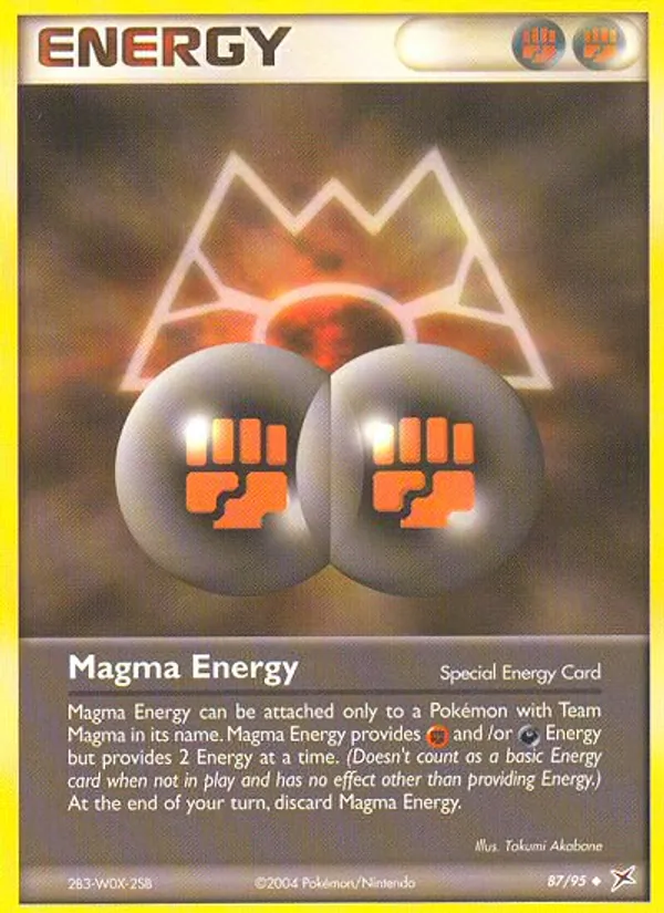 Magma Energy, Team Magma vs Team Aqua No. 87