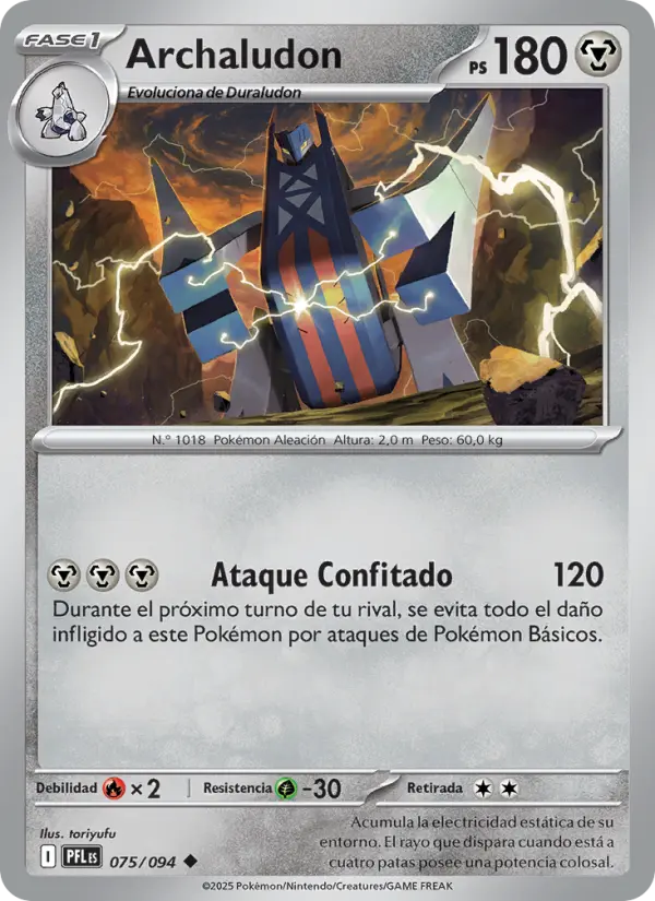 Archaludon, Fuegos Fantasmales Nº 075