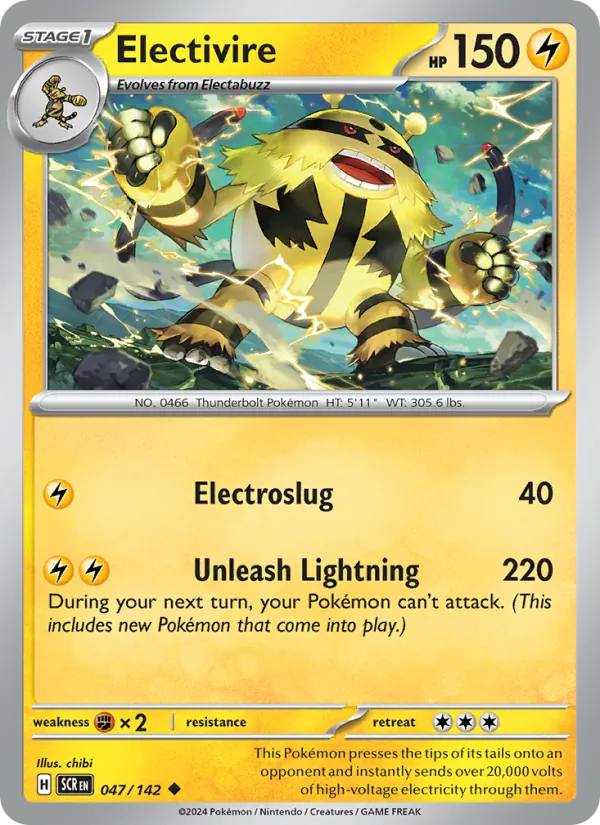 Electivire, Stellar Crown Nº 047