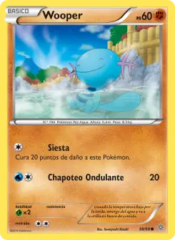 Wooper, Antiguos Orígenes No. 38 Normal
