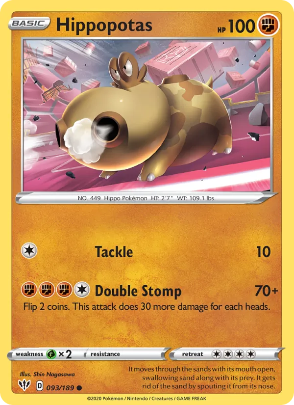 Hippopotas, Darkness Ablaze No. 93