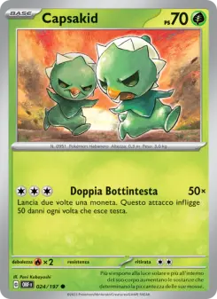 Capsakid, Ossidiana Infuocata No. 024 Normal