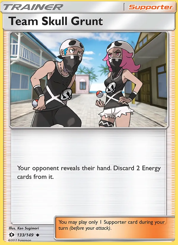 Team Skull Grunt, Sun & Moon No. 133