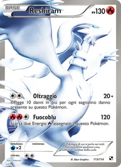 Reshiram, Nero e Bianco No. 113 Normal