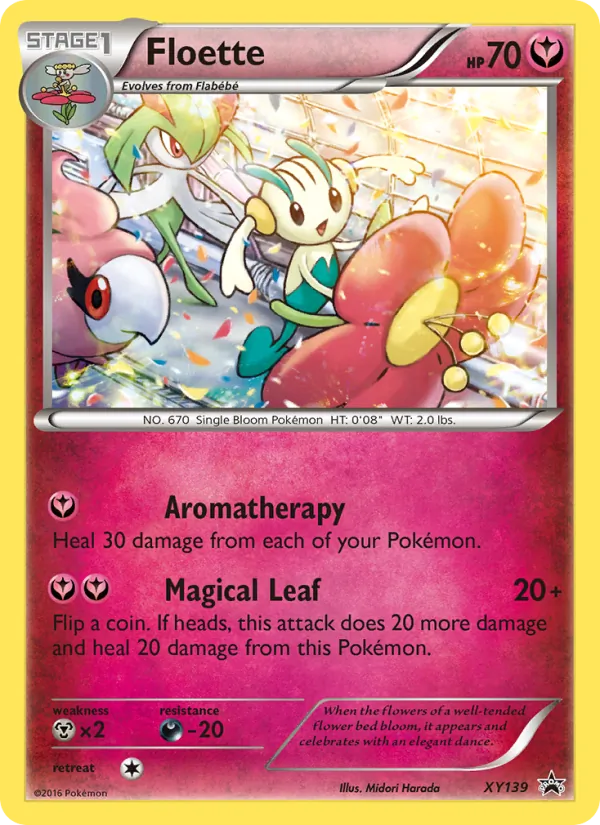Floette, XY Black Star Promos No. XY139