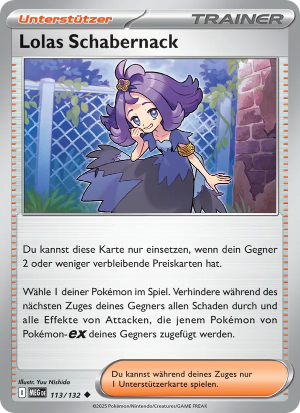 Lolas Schabernack, Mega-Entwicklung No. 113