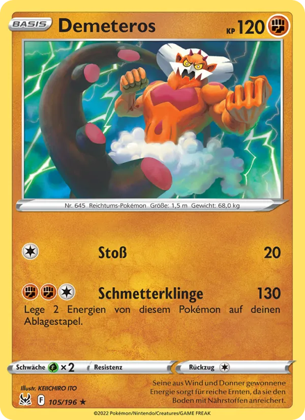 Demeteros, Verlorener Ursprung No. 105