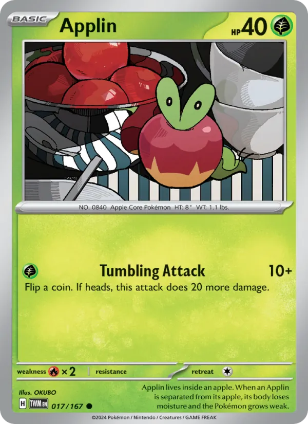 Applin, Twilight Masquerade No. 017