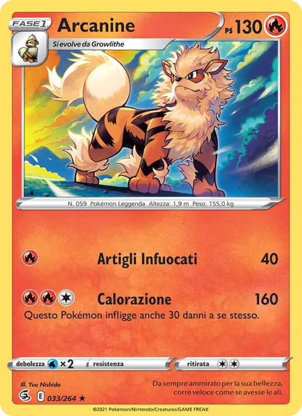 Arcanine, Colpo Fusione No. 33