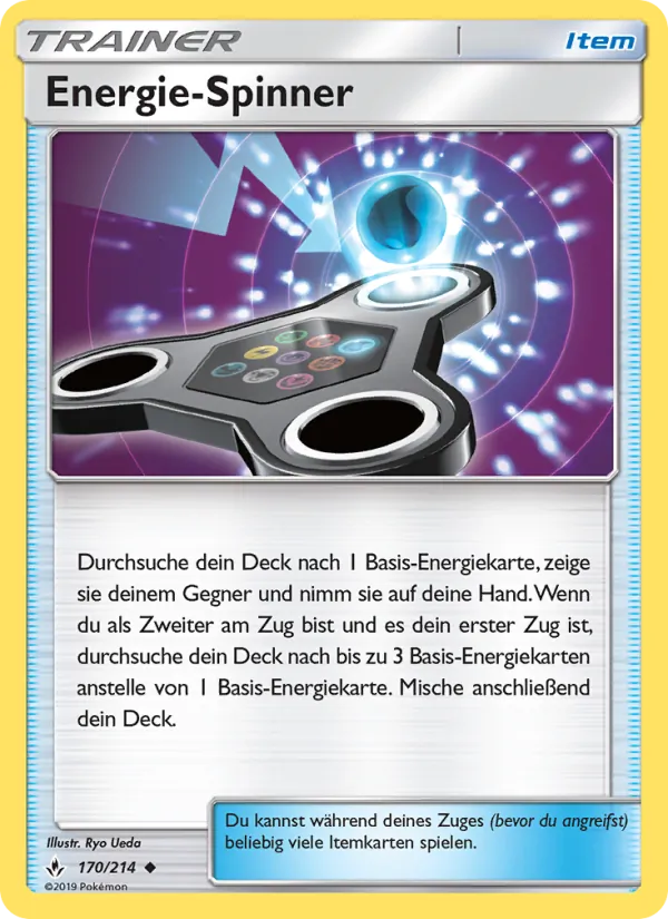Energie-Spinner, Kräfte im Einklang No. 170