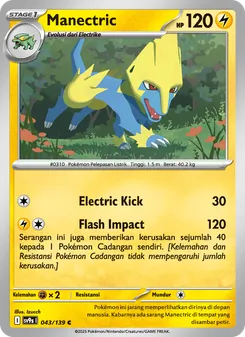 Manectric, Ikatan Takdir Nº 043 Normal