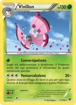 Vivillon, XY No. 17 Normal