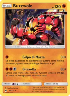 Buzzwole, Apocalisse Di Luce Nº 77 Normal