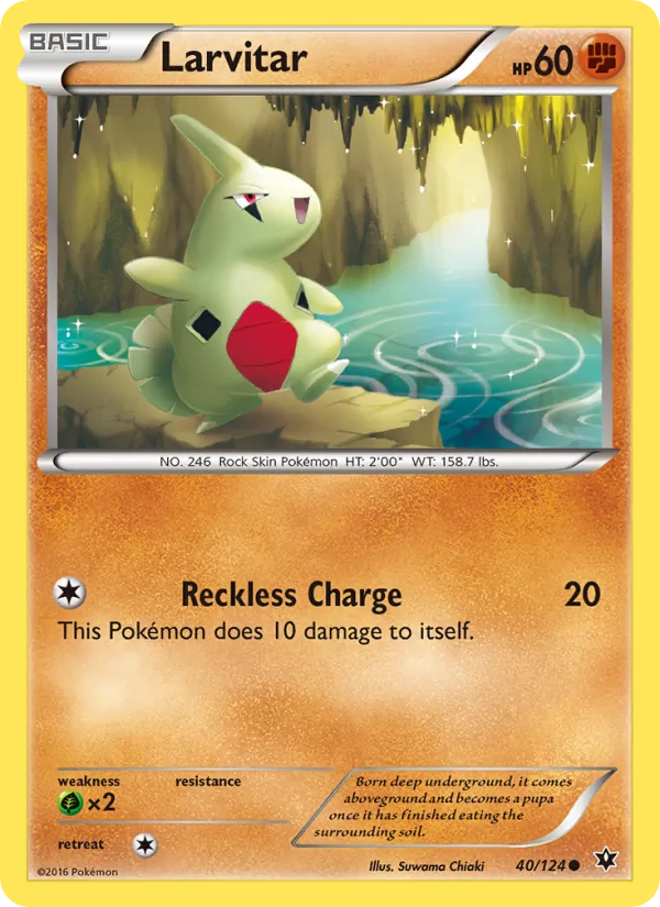 Larvitar, Fates Collide No. 40