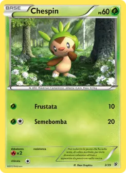 Chespin, Benvenuti a Kalos No. 3 Normal