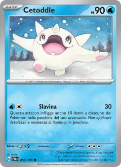 Cetoddle, Evoluzioni a Paldea No. 053 Normal