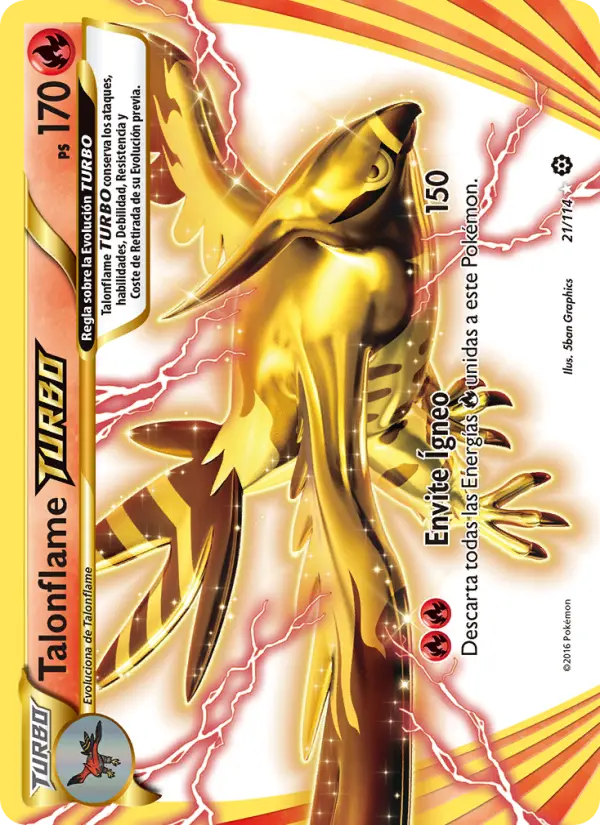Talonflame TURBO, Asedio de Vapor No. 21