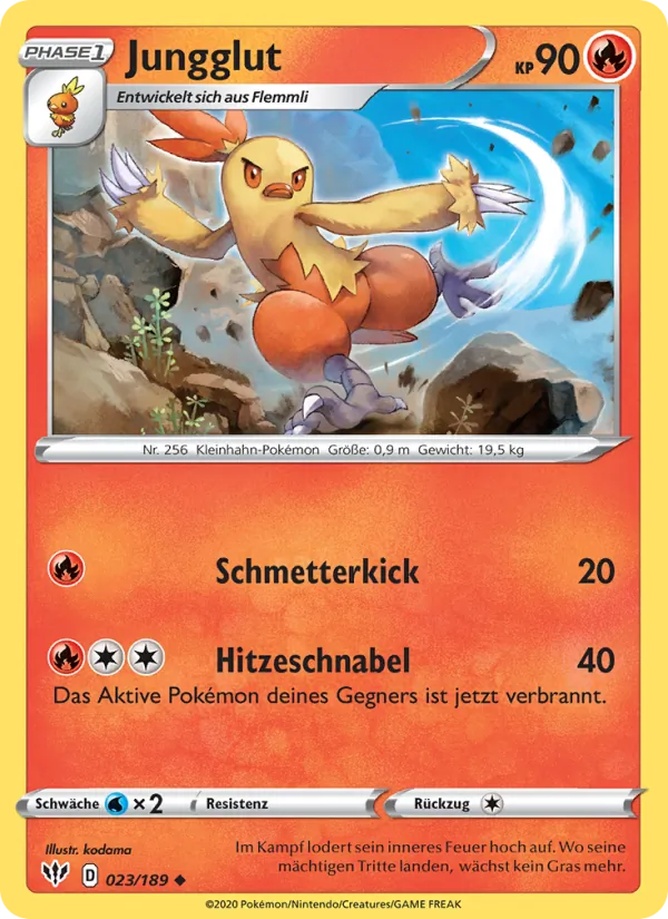 Jungglut, Flammende Finsternis Nº 23