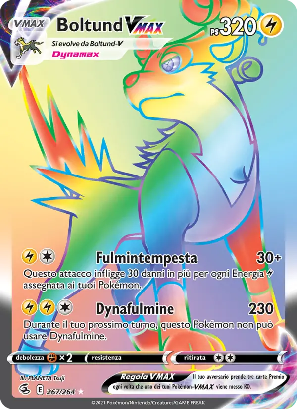 Boltund VMAX, Colpo Fusione No. 267