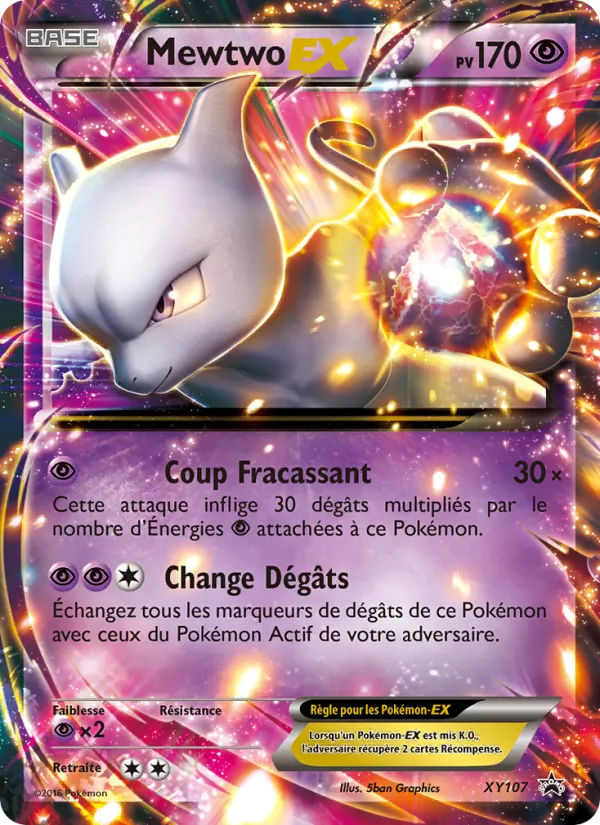 Mewtwo EX, Promo XY No. XY107