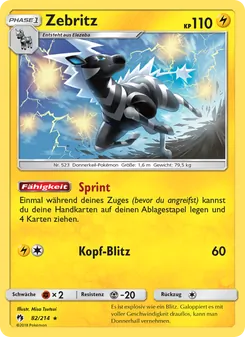 Zebritz, Echo des Donners No. 82 Normal